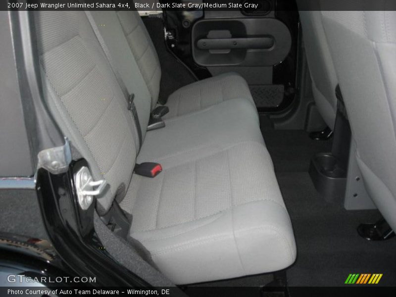 Black / Dark Slate Gray/Medium Slate Gray 2007 Jeep Wrangler Unlimited Sahara 4x4