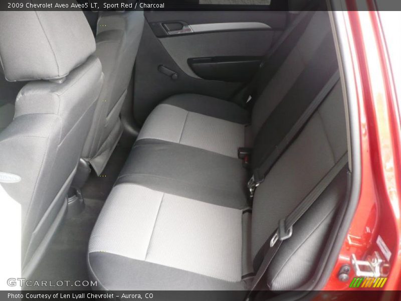 Sport Red / Charcoal 2009 Chevrolet Aveo Aveo5 LT