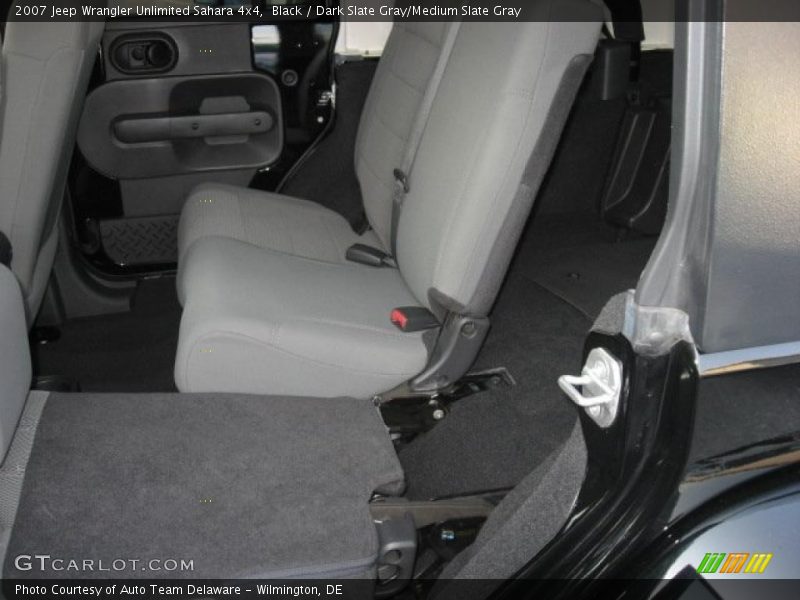 Black / Dark Slate Gray/Medium Slate Gray 2007 Jeep Wrangler Unlimited Sahara 4x4