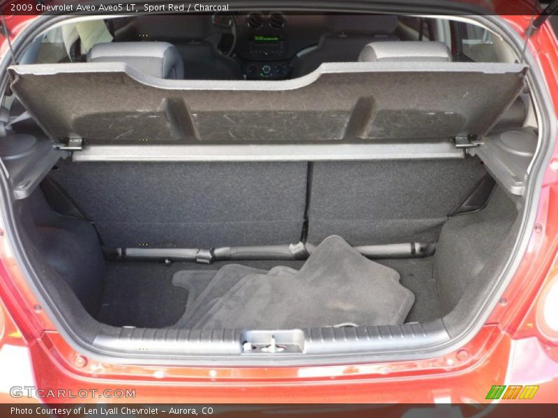 Sport Red / Charcoal 2009 Chevrolet Aveo Aveo5 LT