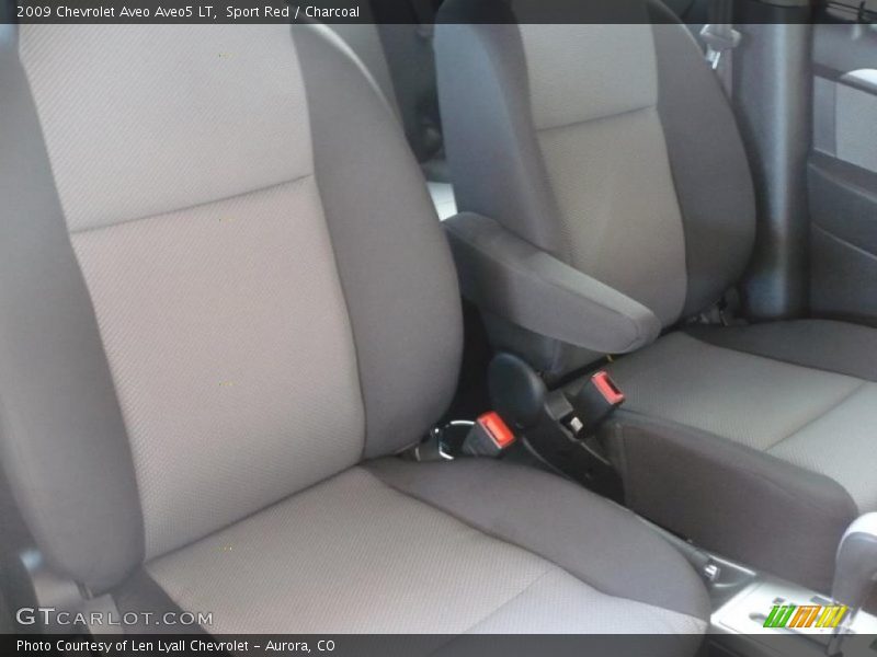 Sport Red / Charcoal 2009 Chevrolet Aveo Aveo5 LT