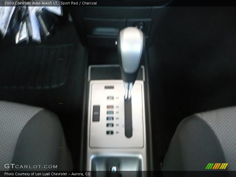 Sport Red / Charcoal 2009 Chevrolet Aveo Aveo5 LT