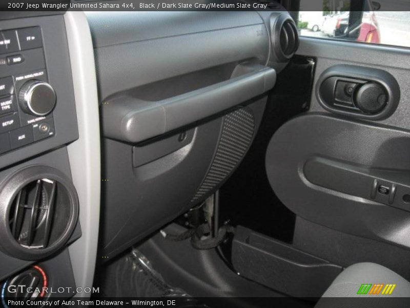 Black / Dark Slate Gray/Medium Slate Gray 2007 Jeep Wrangler Unlimited Sahara 4x4
