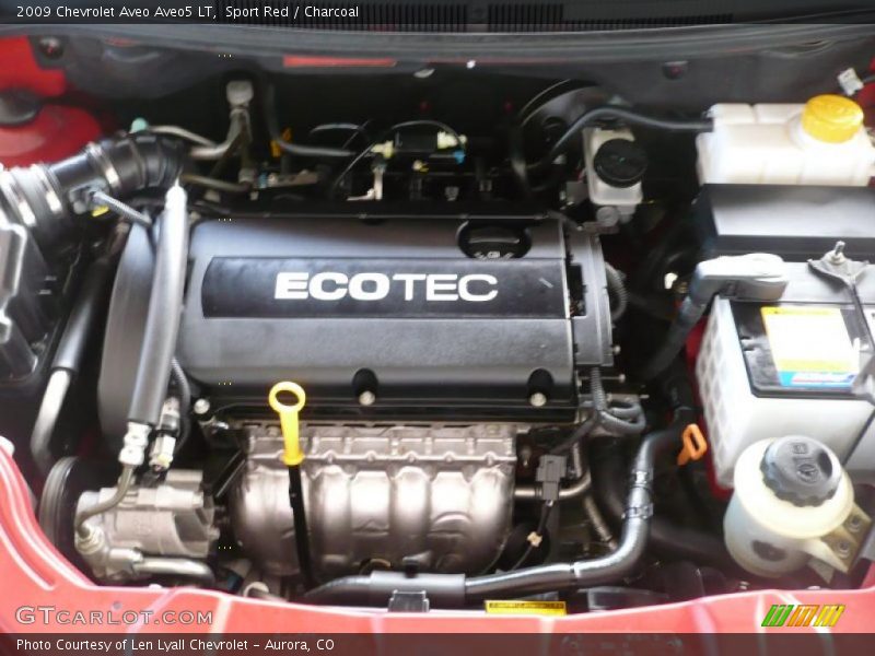 Sport Red / Charcoal 2009 Chevrolet Aveo Aveo5 LT