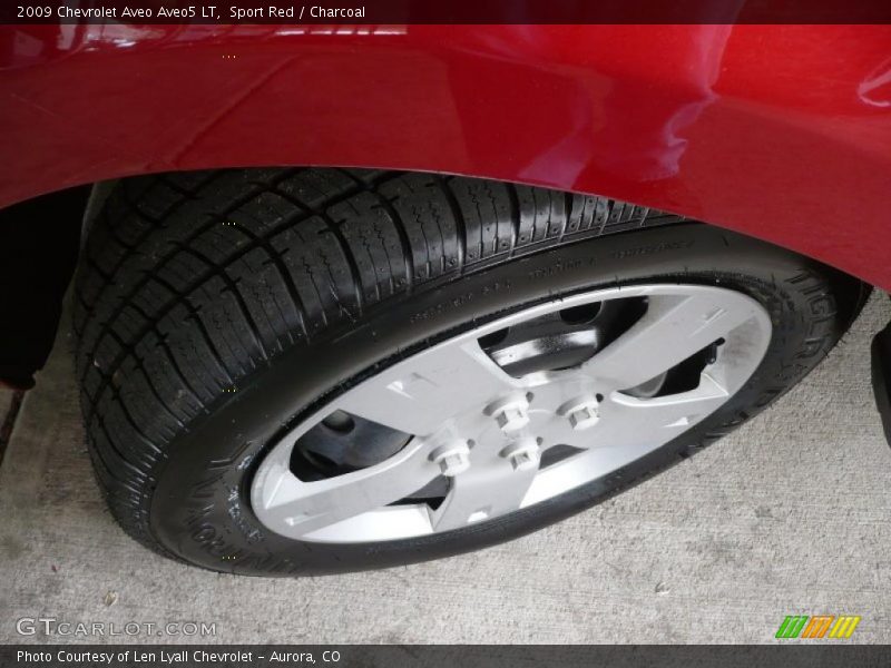 Sport Red / Charcoal 2009 Chevrolet Aveo Aveo5 LT