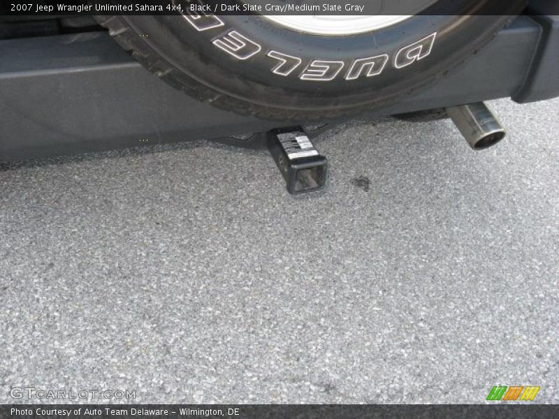 Black / Dark Slate Gray/Medium Slate Gray 2007 Jeep Wrangler Unlimited Sahara 4x4