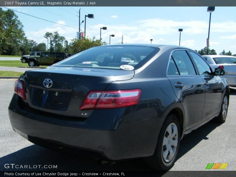 Magnetic Gray Metallic / Ash 2007 Toyota Camry LE