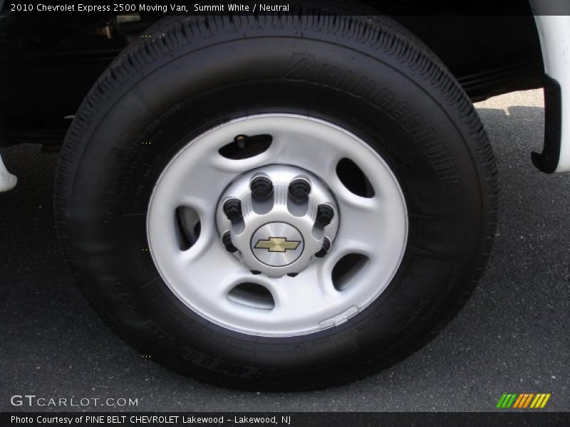 Summit White / Neutral 2010 Chevrolet Express 2500 Moving Van