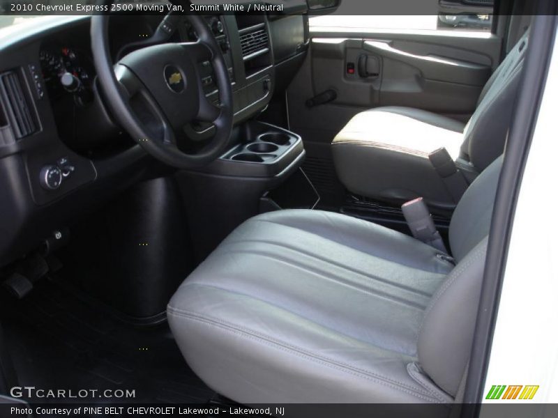 Summit White / Neutral 2010 Chevrolet Express 2500 Moving Van