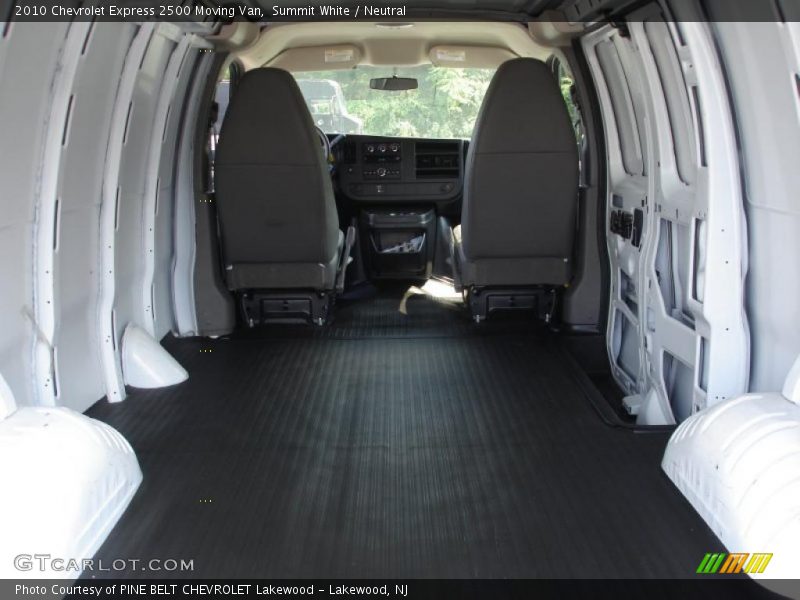 Summit White / Neutral 2010 Chevrolet Express 2500 Moving Van