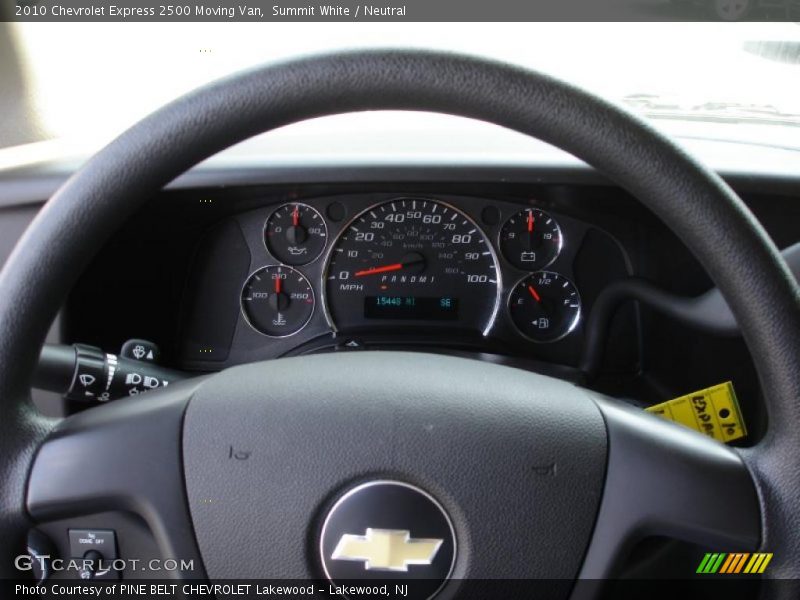 Summit White / Neutral 2010 Chevrolet Express 2500 Moving Van