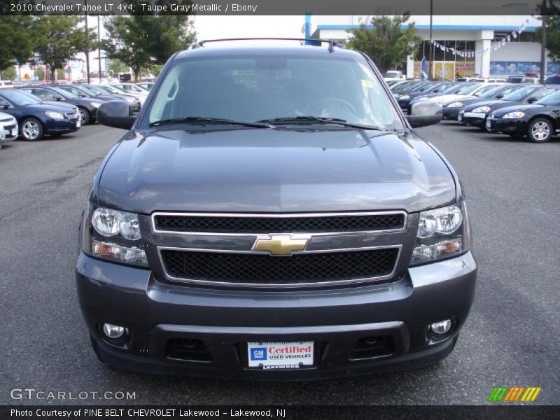 Taupe Gray Metallic / Ebony 2010 Chevrolet Tahoe LT 4x4