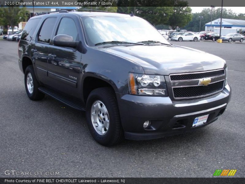 Taupe Gray Metallic / Ebony 2010 Chevrolet Tahoe LT 4x4
