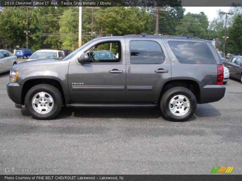 Taupe Gray Metallic / Ebony 2010 Chevrolet Tahoe LT 4x4
