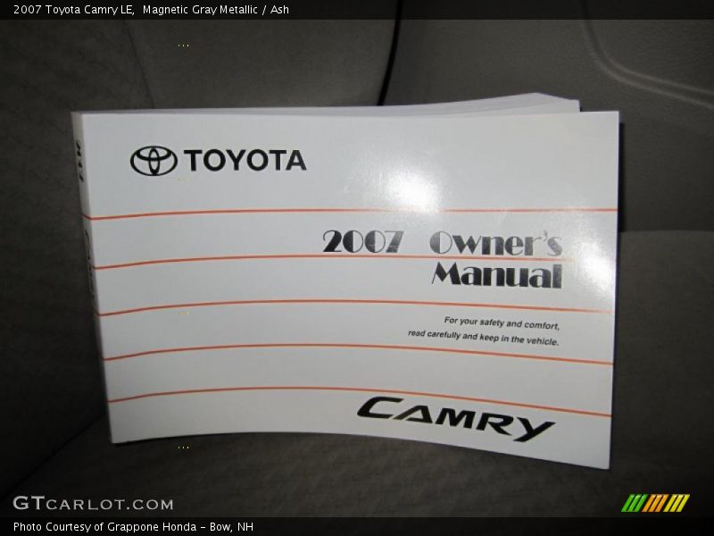 Magnetic Gray Metallic / Ash 2007 Toyota Camry LE