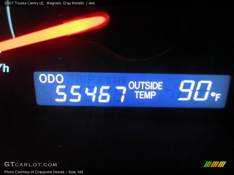 Magnetic Gray Metallic / Ash 2007 Toyota Camry LE