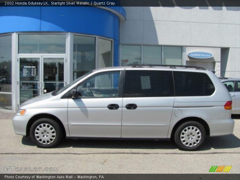 Starlight Silver Metallic / Quartz Gray 2002 Honda Odyssey LX