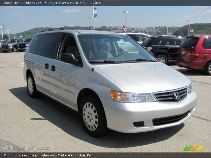 Starlight Silver Metallic / Quartz Gray 2002 Honda Odyssey LX