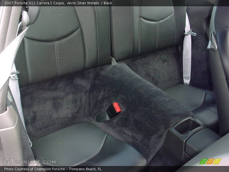 Arctic Silver Metallic / Black 2007 Porsche 911 Carrera S Coupe