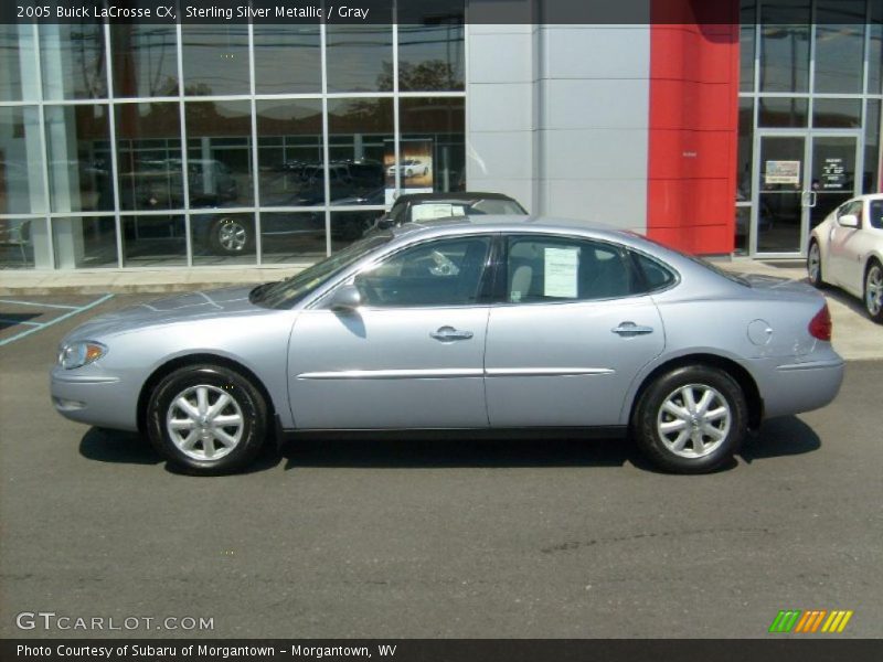 Sterling Silver Metallic / Gray 2005 Buick LaCrosse CX