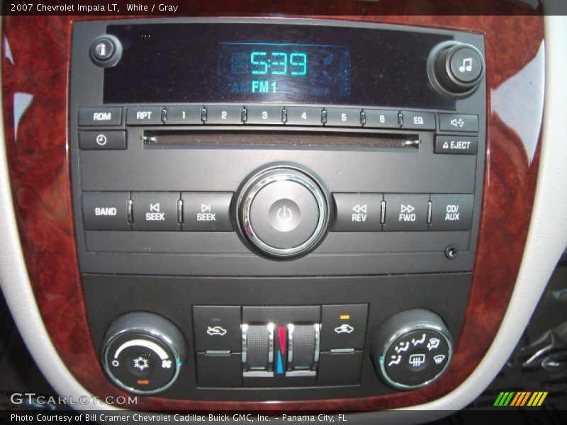White / Gray 2007 Chevrolet Impala LT