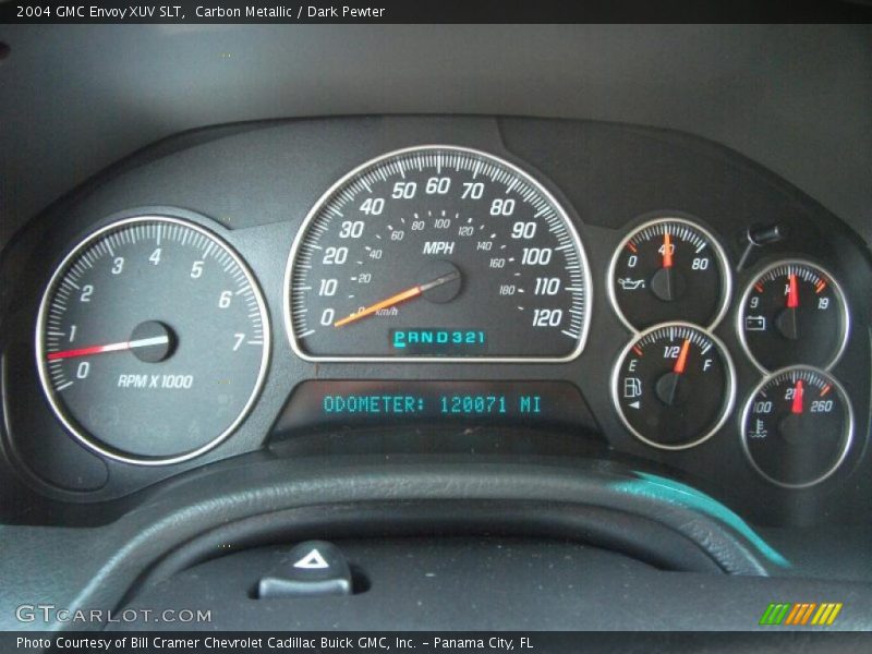 Carbon Metallic / Dark Pewter 2004 GMC Envoy XUV SLT