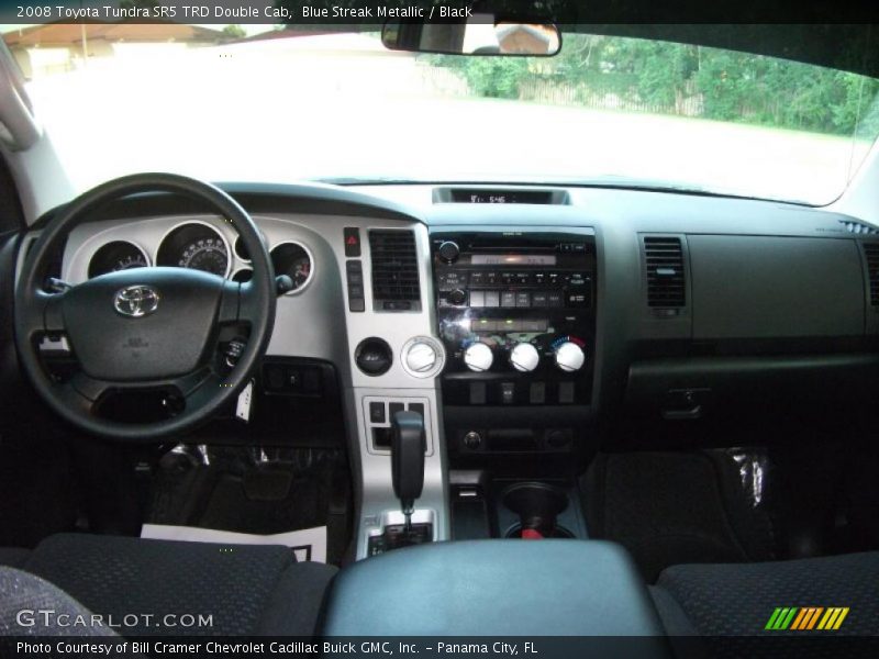 Blue Streak Metallic / Black 2008 Toyota Tundra SR5 TRD Double Cab