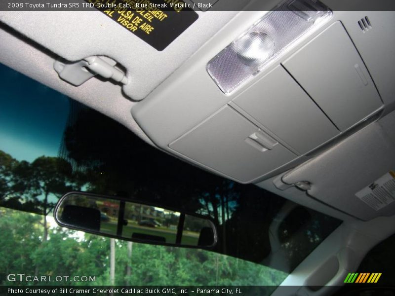 Blue Streak Metallic / Black 2008 Toyota Tundra SR5 TRD Double Cab