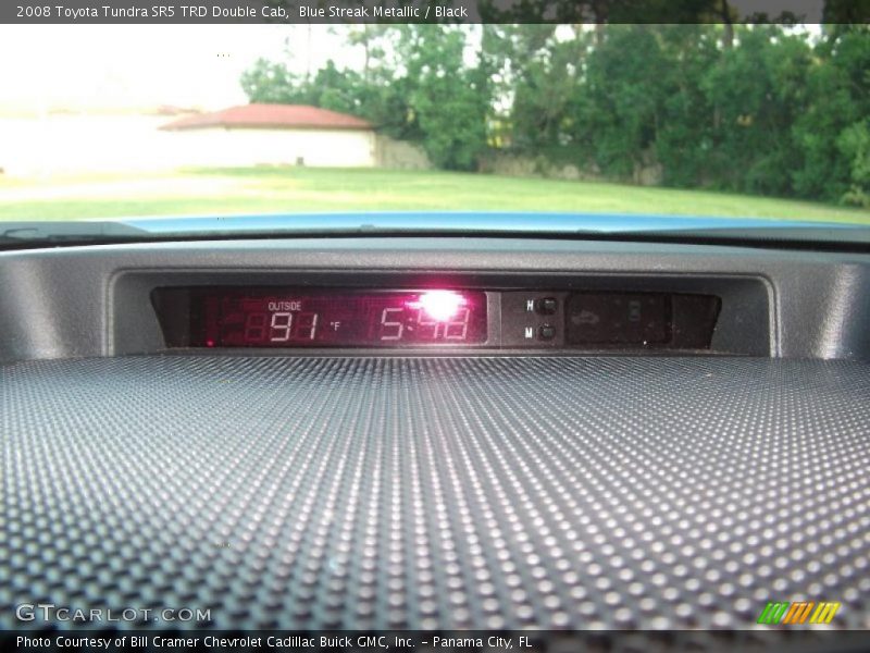 Blue Streak Metallic / Black 2008 Toyota Tundra SR5 TRD Double Cab