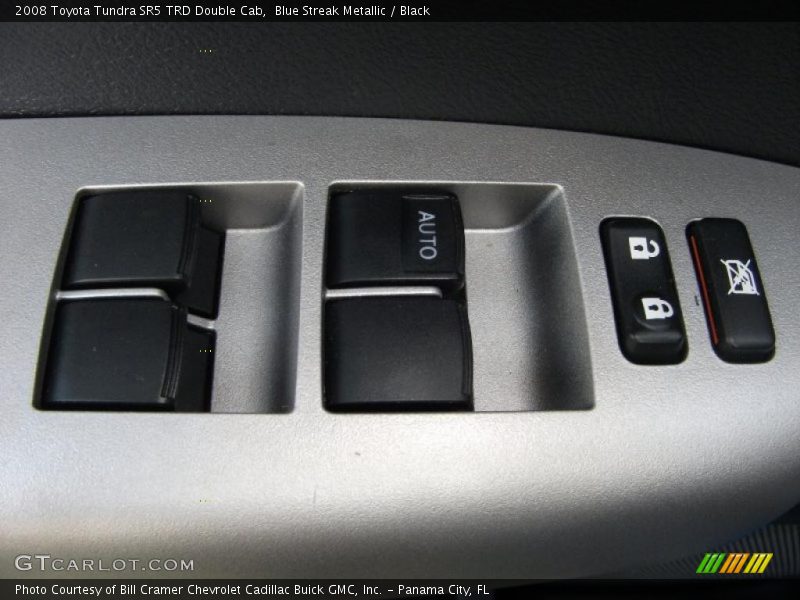 Blue Streak Metallic / Black 2008 Toyota Tundra SR5 TRD Double Cab