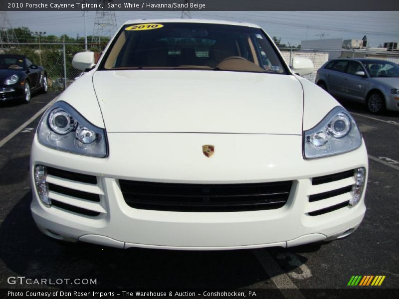 Sand White / Havanna/Sand Beige 2010 Porsche Cayenne Tiptronic