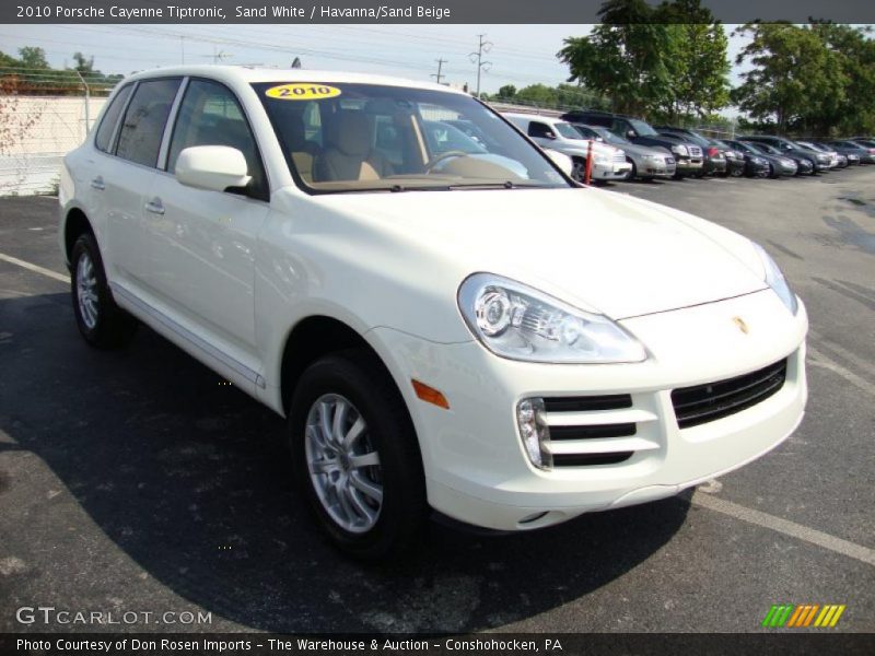 Sand White / Havanna/Sand Beige 2010 Porsche Cayenne Tiptronic