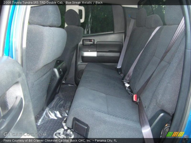 Blue Streak Metallic / Black 2008 Toyota Tundra SR5 TRD Double Cab