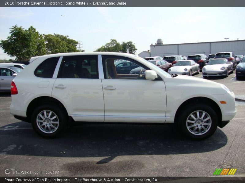 Sand White / Havanna/Sand Beige 2010 Porsche Cayenne Tiptronic