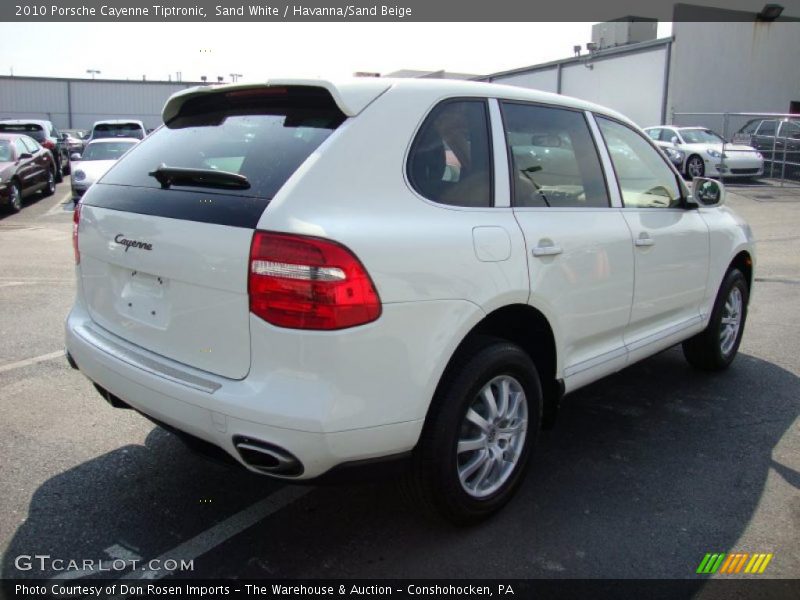 Sand White / Havanna/Sand Beige 2010 Porsche Cayenne Tiptronic