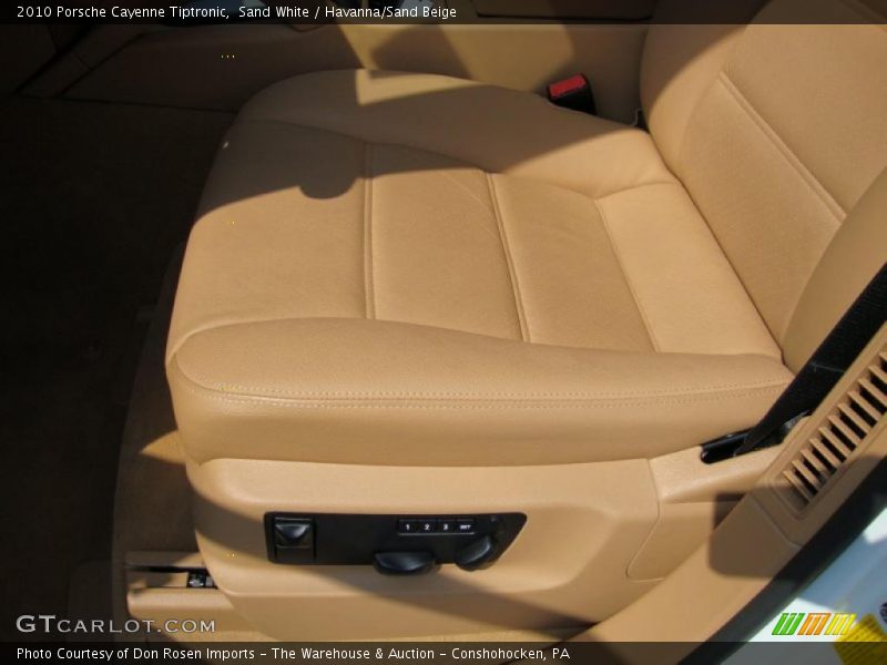Sand White / Havanna/Sand Beige 2010 Porsche Cayenne Tiptronic