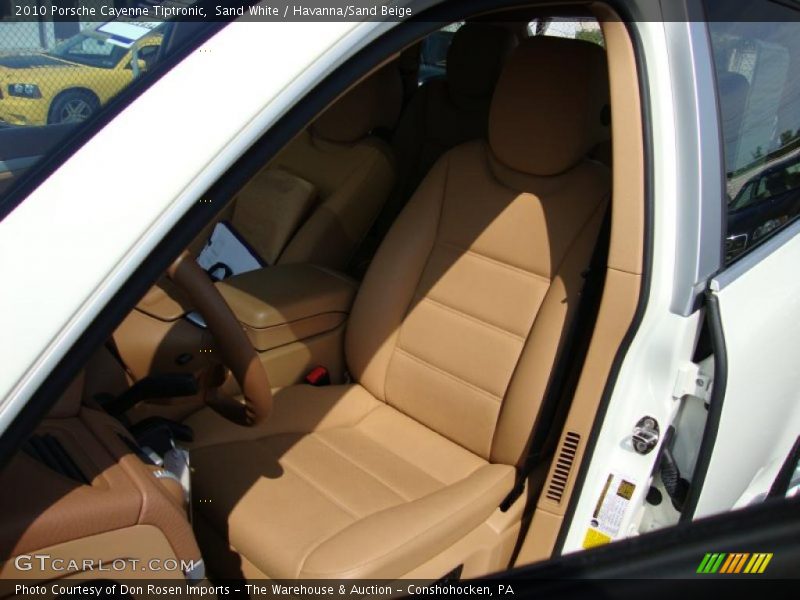 Sand White / Havanna/Sand Beige 2010 Porsche Cayenne Tiptronic