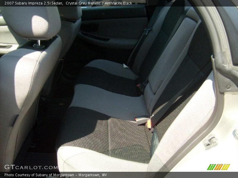 Crystal Gray Metallic / Anthracite Black 2007 Subaru Impreza 2.5i Sedan
