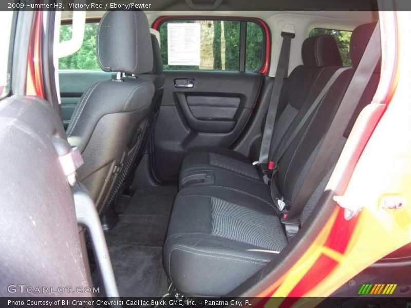 Victory Red / Ebony/Pewter 2009 Hummer H3