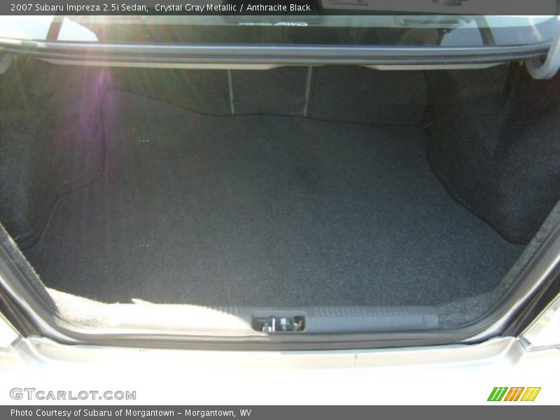 Crystal Gray Metallic / Anthracite Black 2007 Subaru Impreza 2.5i Sedan