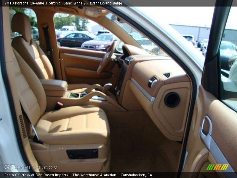 Sand White / Havanna/Sand Beige 2010 Porsche Cayenne Tiptronic
