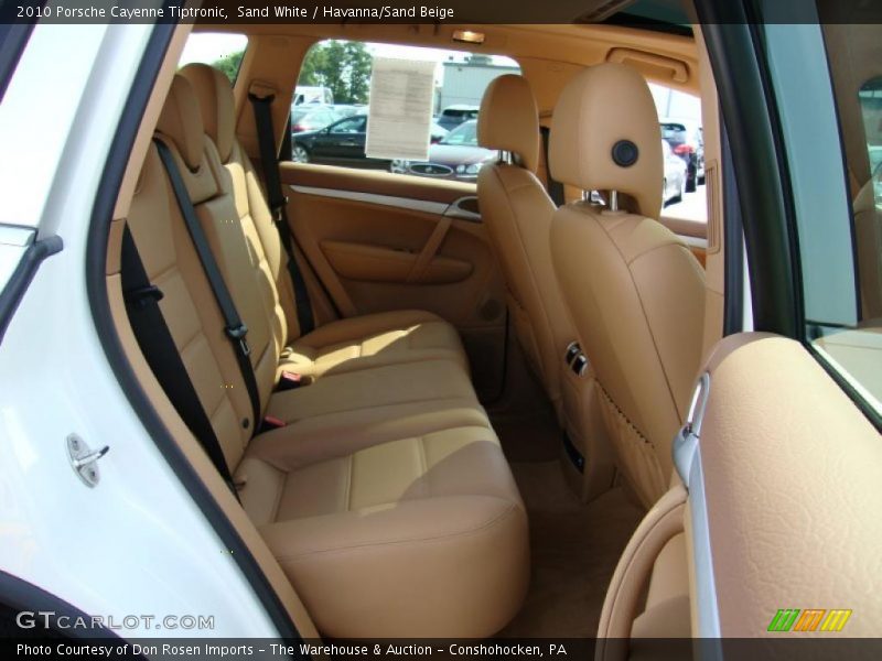 Sand White / Havanna/Sand Beige 2010 Porsche Cayenne Tiptronic