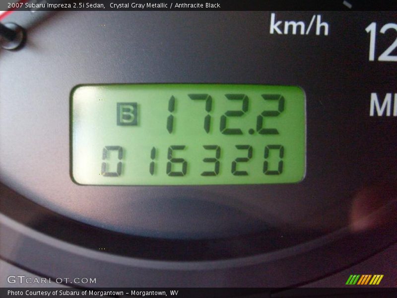 Crystal Gray Metallic / Anthracite Black 2007 Subaru Impreza 2.5i Sedan