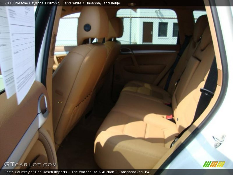 Sand White / Havanna/Sand Beige 2010 Porsche Cayenne Tiptronic
