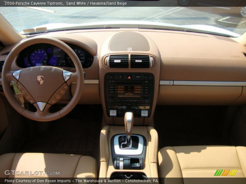 Sand White / Havanna/Sand Beige 2010 Porsche Cayenne Tiptronic