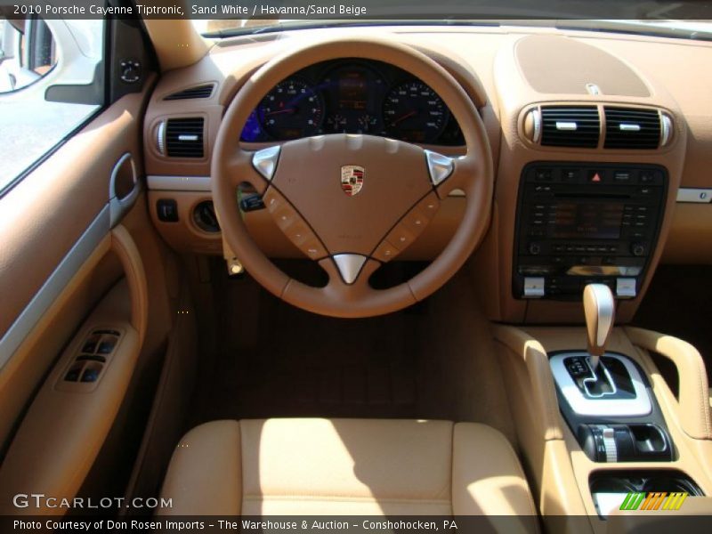 Sand White / Havanna/Sand Beige 2010 Porsche Cayenne Tiptronic
