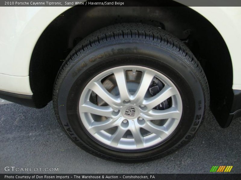 Sand White / Havanna/Sand Beige 2010 Porsche Cayenne Tiptronic