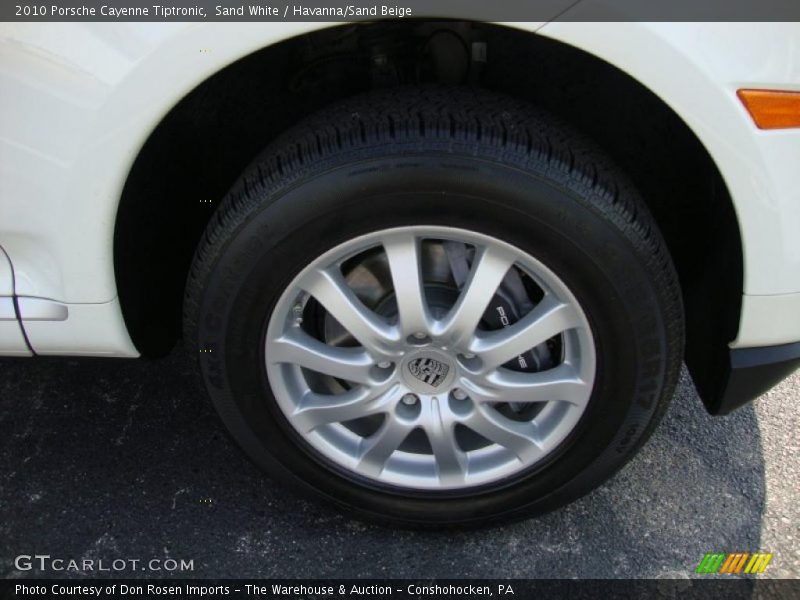 Sand White / Havanna/Sand Beige 2010 Porsche Cayenne Tiptronic