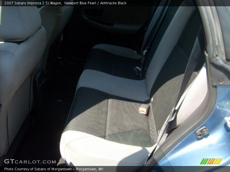 Newport Blue Pearl / Anthracite Black 2007 Subaru Impreza 2.5i Wagon