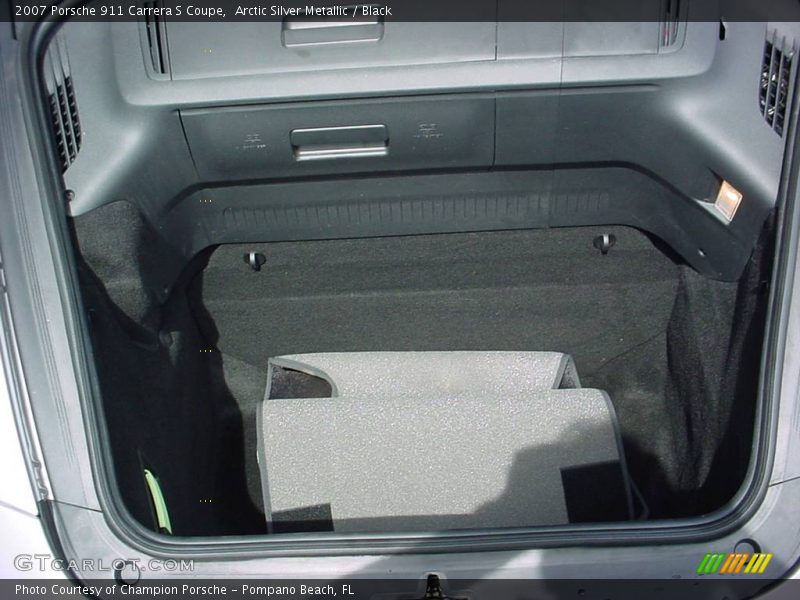 Arctic Silver Metallic / Black 2007 Porsche 911 Carrera S Coupe